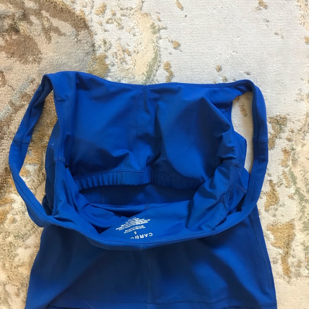 Carbon38 Diamond Compression Royal Blue Tank Top - Picture 5 of 5